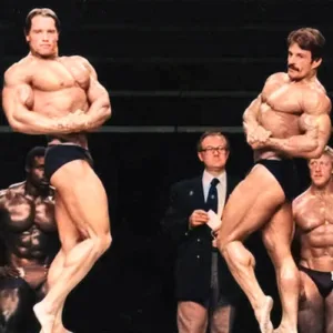Mike Mentzer and the legendary Arnold