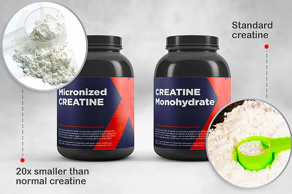 Difference Between Creatine Monohydrate and Micronized Creatine