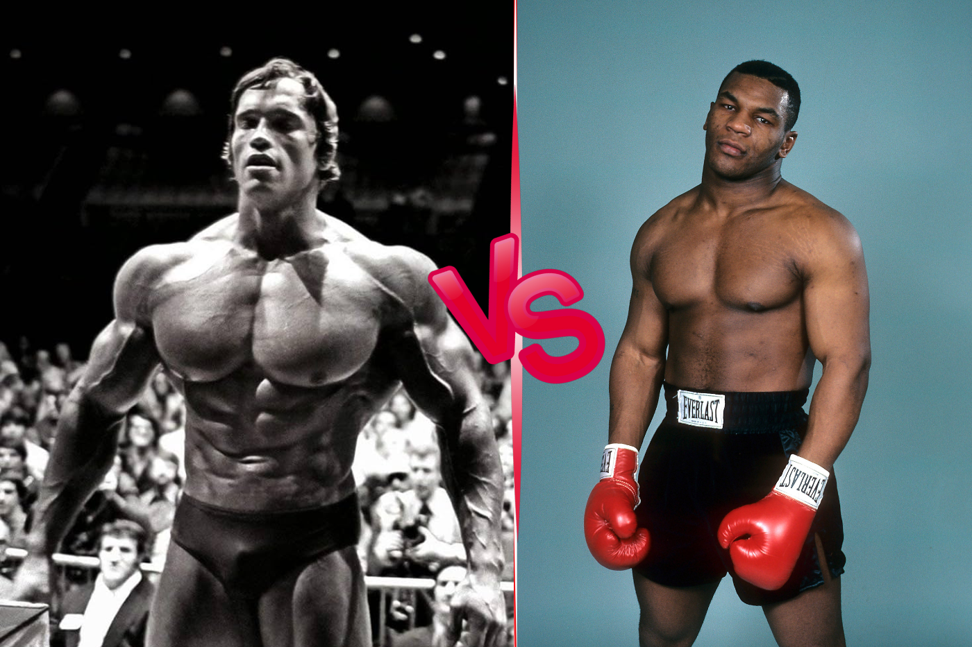 Arnold Schwarzenegger Vs Mike Tyson