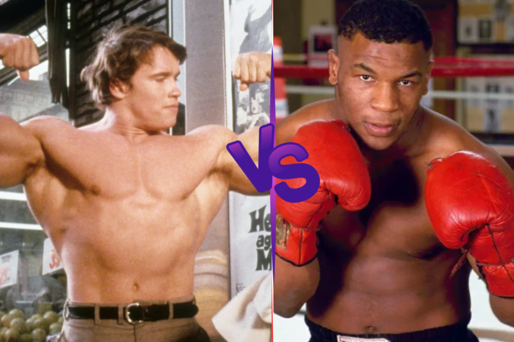 Arnold Schwarzenegger Vs Mike Tyson