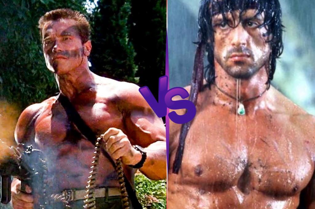 arnold schwarzenegger vs sylvester stallone