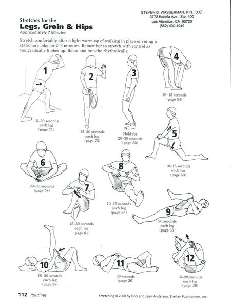 Leg Stretching Names: Essential Moves for Flexibility Leg Stretching Names