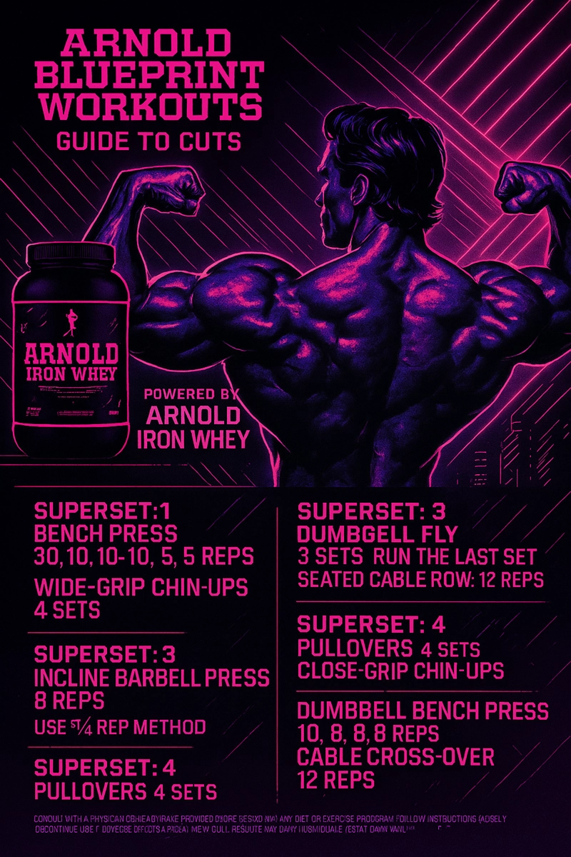 Arnold Schwarzenegger's Advanced Chest & Back Workout