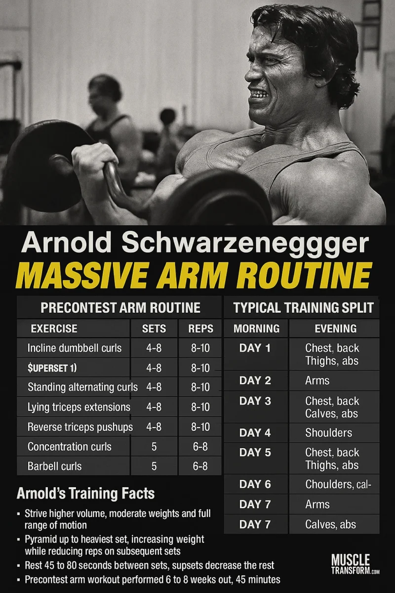 Arnold's Arm Workout