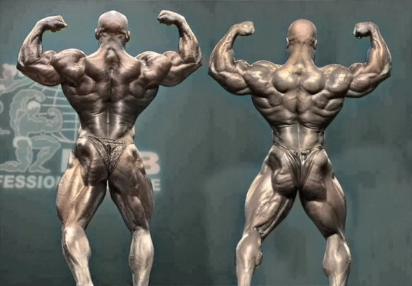Back Double Biceps