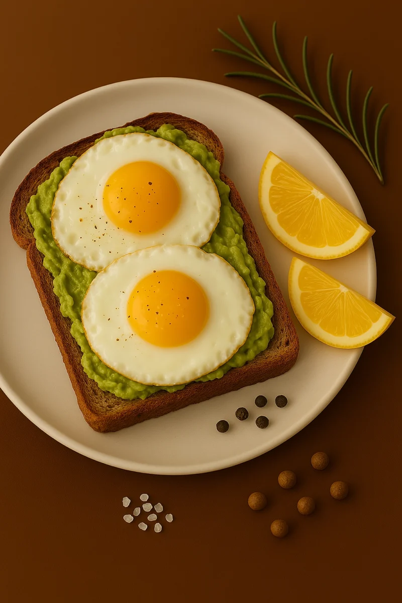 Eggs And Avocado Toast