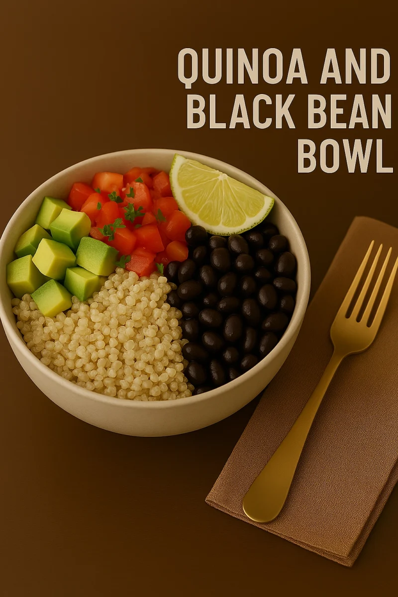 Quinoa And Black Bean Bowl