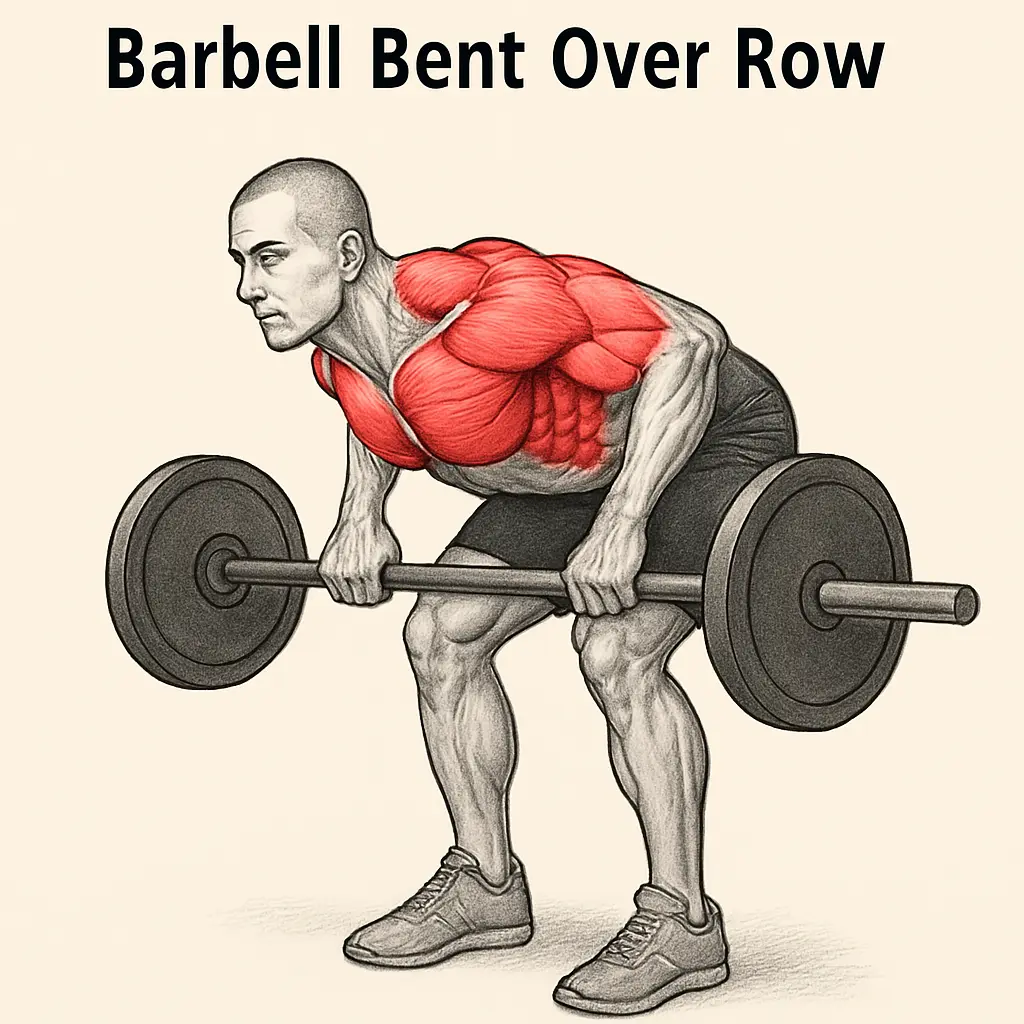 Barbell Bent Over Row