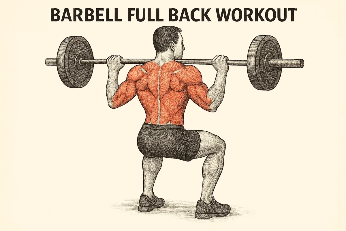 Barbell Full Back Workout