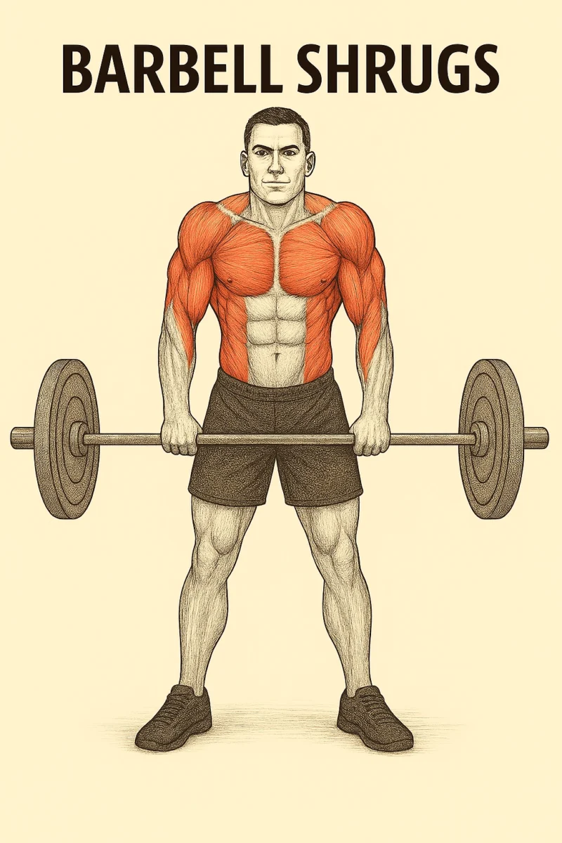 Barbell Shrugs