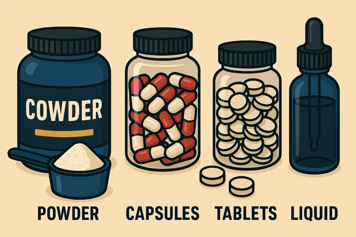 Different Forms of Creatine