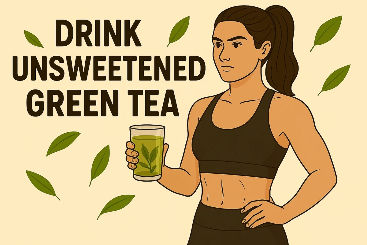 Drink Unsweetened Green Tea