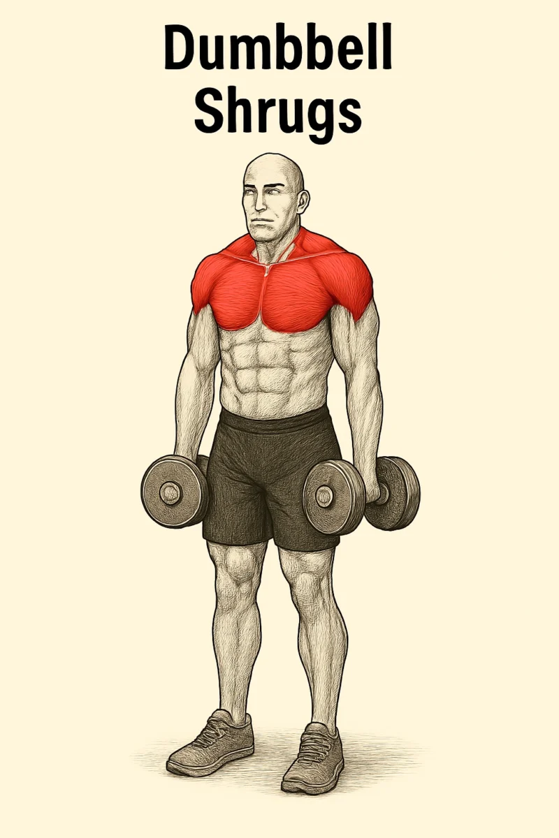 Dumbbell Shrugs