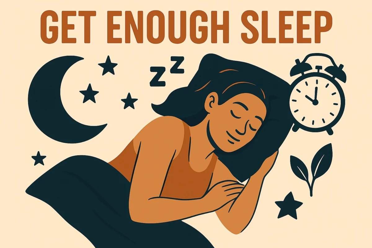 Get Enough Sleep
