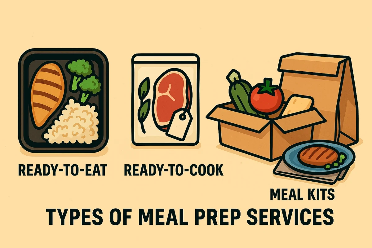 Types of Meal Prep Services