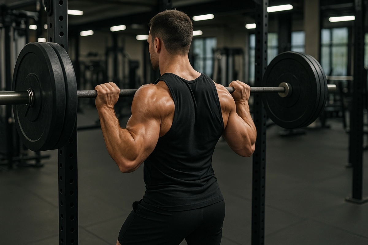 barbell back workout