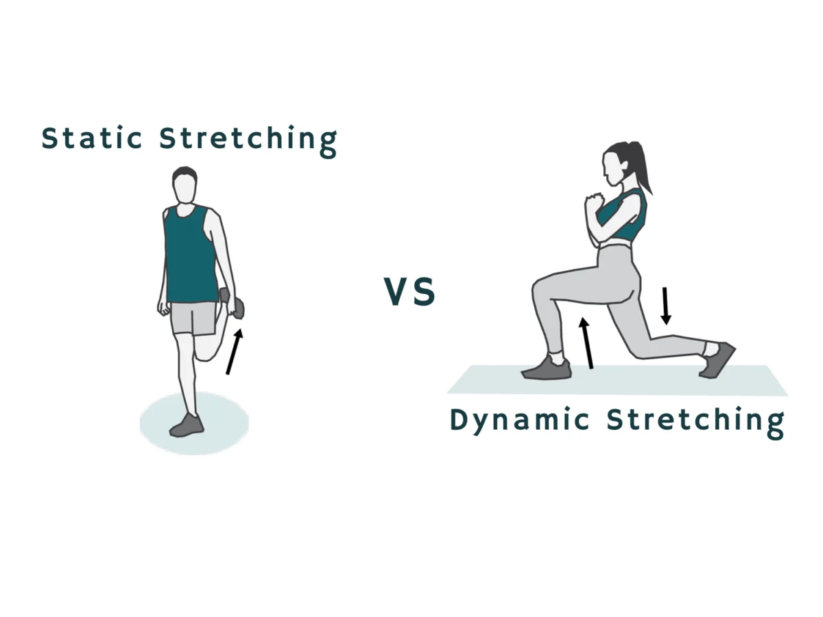 quad and hamstring stretches